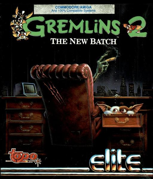 Gremlins 2 box art for Amiga